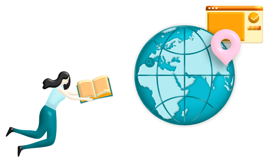 Footer image animation on the tutor platform